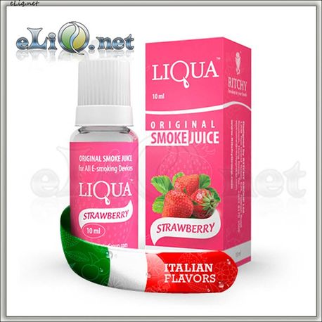 10 мл LIQUA Клубника / Strawberry 9 мг (М)