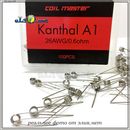 Coil Master Coil. Кантал 26awg / 0.6ohm. Намотка от Коил Мастер. 