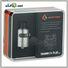 GeekVape Tsunami 24 Plus RDA (Squonk Version) - обслуживаемый атомайзер для дрипа. Цунами 24 плюс. Оригинал.