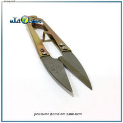 Плоские ножницы из нержавеющей стали. Инструмент. Scissors