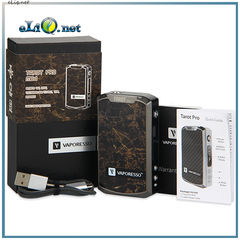 160W Vaporesso TAROT PRO VTC MOD - вариватт с ТК. Металлический серый.