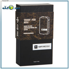160W Vaporesso TAROT PRO VTC MOD - вариватт с ТК. Металлический серый.