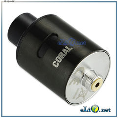 Eleaf Coral RDA - Обслуживаемый атомайзер, дрипка, Коралл. Подойдет для сквонк-мода.