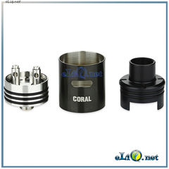 Eleaf Coral RDA - Обслуживаемый атомайзер, дрипка, Коралл. Подойдет для сквонк-мода.