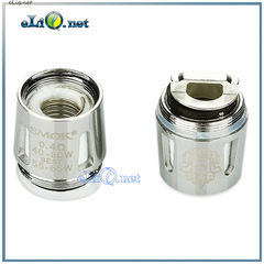 SMOK V8 Baby-Q2 Dual Core. Двуспиральный испаритель на SMOK TFV8 BABY Beast Tank.