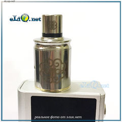 Petri V2 RDA встановлений на боксмод демонстрація розміру 22мм