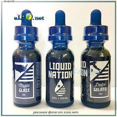 30 мл Liquid Nation - Dolce Gelato - Italy. Премиальные жидкости из США. USA