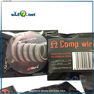 Wotofo Triple core Clapton (3*24ga+32ga) 0.4Ом. Kanthal A1. Готовая намотка. Спираль трипл фьюзд клептон из кантала.