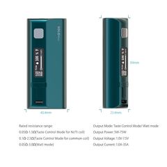 IJOY Solo Mini 75W Taste Control Mod. Бокс мод вариватт с температурным контролем