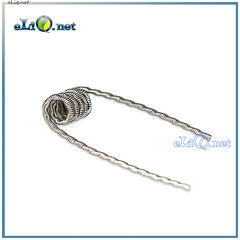 0.9ohm Clapton Coil 28ga*2 + 32ga GeekVape 3in1 DIY Kit .Набор готовые спирали, коттон, кейс для аккумуляторов.