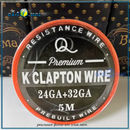 24ga + 32ga Premium Clapton Kanthal Wire. Клэптон проволока в катушке 5м.