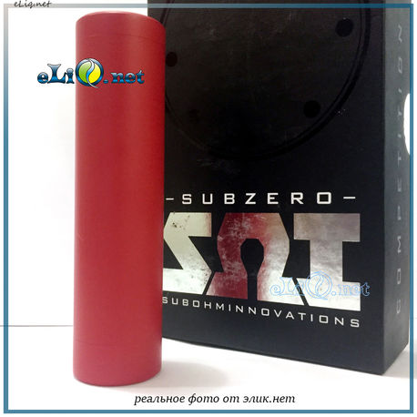 Красный Shorty Subzero Competition Mod от Sub Ohm Innovations (SOI) - оригинал. Мехмод "Коротышка". Red