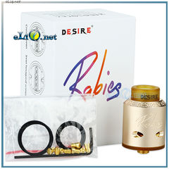 Дрипка Desire Rabies RDA - обслуживаемый атомайзер для дрипа. Оригинал. Бешенство.