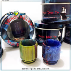 810 Demon Killer Magic Resin Drip Tip дрип-тип, мундштук для SMOK TFV8, Гриффин, iJoy Tornado и других