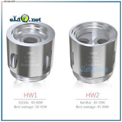 Испаритель кантал 0.3ома HW2 Dual-Cylinder для Eleaf Ello Mini и Ello Mini XL Танк