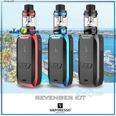 Vaporesso Revenger 220W Box Kit with 5ml NRG Tank - комплект боксмод и атомайзер. Мститель.