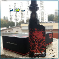 Dovpo Ember kit: BoxMod 50W 1500 mAh и Savage Tank 2ml - готовый набор для парения, стартовый кит.