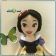 Plush Snow White - Принцесса Белоснежка плюшевая кукла. Дисней оригинал. Disney.