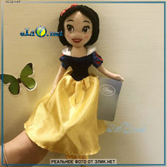 Plush Snow White - Принцесса Белоснежка плюшевая кукла. Дисней оригинал. Disney.