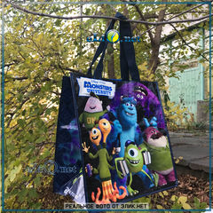 Monsters Reusable Tote - сумка Корпорация монстров. Дисней оригинал из США.  (Monsters, Inc, Disney)