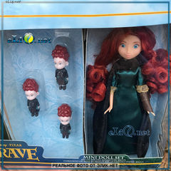Мини набор Храбрая сердцем. Мерида Disney 6 кукол/ Pixar BRAVE Movie Exclusives