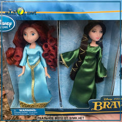 Мини набор Храбрая сердцем. Мерида Disney 6 кукол/ Pixar BRAVE Movie Exclusives