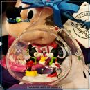Стеклянная новогодняя эксклюзивная игрушка Микки и Минни Маус. Minnie Mickey Mouse Ornament. Disney 2015 Edition