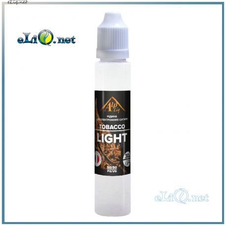 Light / Tobacco жидкость для заправки электронных сигарет AlpLiq. Франция. Лайт