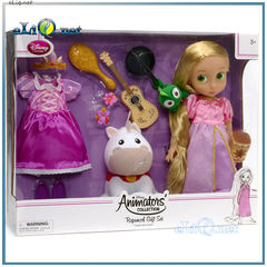 Подарочный набор кукла принцесса-малышка Рапунцель. Rapunzel Animators' Doll Gift Set Disney, Дисней оригинал из США