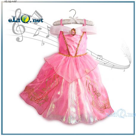 Бальное платье Спящей Красавицы Авроры на возраст 5-7 лет. Princess Aurora Sleeping Beauty Musical Dress Disney Orignal