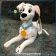 Большая плюшевая собачка Пердита Perdita, 101 далматинец, Disney. Дисней оригинал США