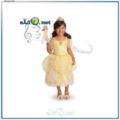 Бальное платье Красавицы Белль на 7-9 лет. Beauty and the Beast Princess Belle Musical Dress. Disney оригинал из США.