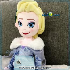 NEW 2017! Плюшевая кукла - принцесса Эльза, Frozen, Disney Холодное сердце. Дисней оригинал США