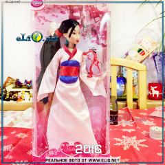 Кукла принцесса Мулан и минифигурка Мушу  (Disney, Дисней) Mulan, Mushu