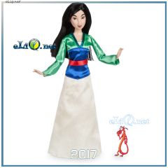 Кукла принцесса Мулан и минифигурка Мушу  (Disney, Дисней) Mulan, Mushu