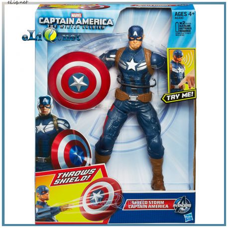 Говорящий Капитан Америка Дисней. Captain America: The Winter Soldier Action Figure DIsney Hasbro