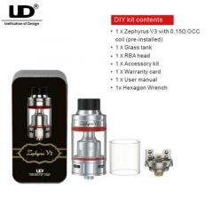UD Zephyrus V3 Tank Atomizer 5ml - Бакомайзер Зефирус, оригинал