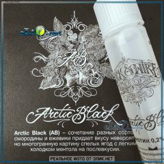 Wick & Wire Arctic Black 30мл - Премиум жидкость для заправки электронных сигарет Wick & Wire. Украина.