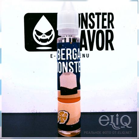 Monster Flavor Berga Monster 30мл - жидкость для заправки электронных сигарет. Украина. Берга Монстр, чай с бергамотом.