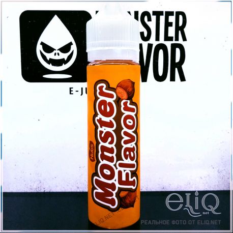 Monster Flavor Nuts 60мл - жидкость для заправки электронных сигарет. Украина. Батончик Натс, орех и нуга.
