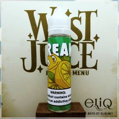 West Juice Freak 60мл - жидкость для заправки электронных сигарет Украина. Лимонная шипучка.