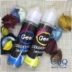 60ml Gee! Strawberry Lemonade - жидкость для заправки электронных сигарет Гии: Клубничный лимонад