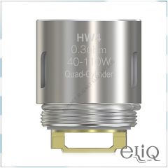 Испаритель кантал HW4 0.3ома для Eleaf Ello, Ello Mini и Ello Mini XL Tank. Quad-Cylinder, 4 спирали