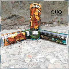 Термоусадка ODB wraps Рыжая девушка для аккумуляторов 18650 оплетка, термоусадочная пленка