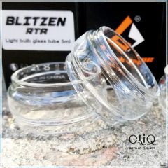 13.9 х 28мм. 5 мл. Light Bulb колба на атомайзер GeekVape Blitzen RTA. Стекло, бак. Оригинал.