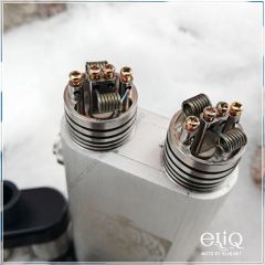 Yepecig Hell's Gate mod - механический мод под 2 аккумулятора 18650 плюс 2 RDA атомайзер