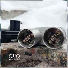 Yepecig Hell's Gate mod - механический мод под 2 аккумулятора 18650 плюс 2 RDA атомайзер