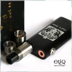 Yepecig Hell's Gate mod - механический мод под 2 аккумулятора 18650 плюс 2 RDA атомайзер