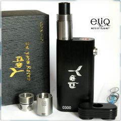 Yepecig Hell's Gate mod - механический мод под 2 аккумулятора 18650 плюс 2 RDA атомайзер