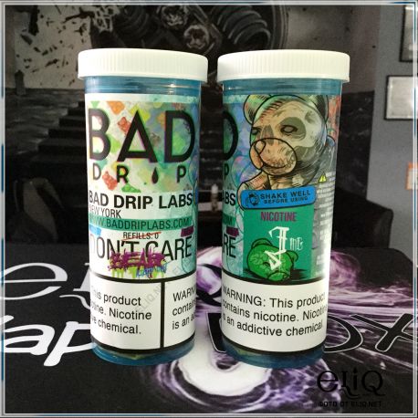 Bad Drip Don’t Care Bear Iced Out - премиум жидкость для заправки электронных сигарет. США. Мишки, персик, дыня, груша, холодок
